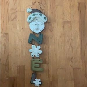NWOT Noel a outdoor hanging Christmas decor
